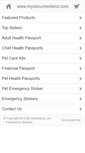 Mobile Screenshot of mydocumentsinc.com